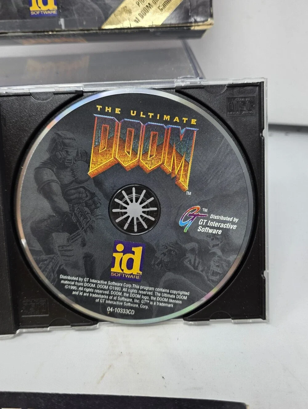 The Ultimate Doom PC Big Box 1995 CIB Complete w/ Poster Receipt Strategy Guide